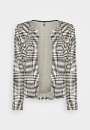 ONLY Tall ONLZIGA SHORT CARDIGAN TALL  - Blazer - black pattern