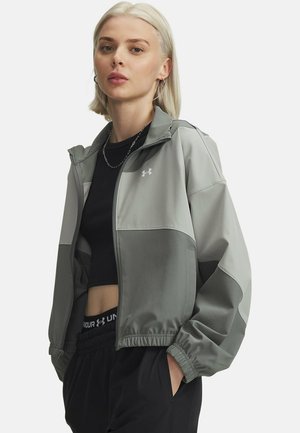 WARMUP RIVAL  - Training jacket - clay green