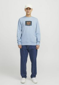 Jack & Jones LOGO - Mikina - chambray blue