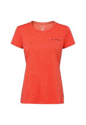Vaude, WOMEN'S ESSENTIAL T-SHIRT - Sport T-shirt - glowing red