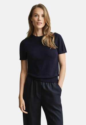 SHORT SLEEVE CREW NECK - T-shirt basic - evening blue