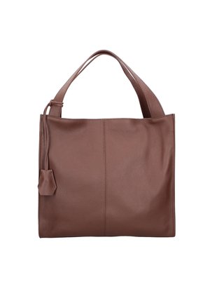 SHOULDER - Shopper - brown