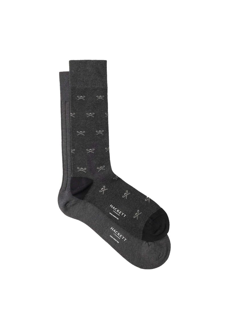 Hackett London ICON 2 PACK - Strømper - granite grey