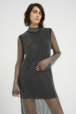 YADE DRESS - Maxi šaty - silver glitter