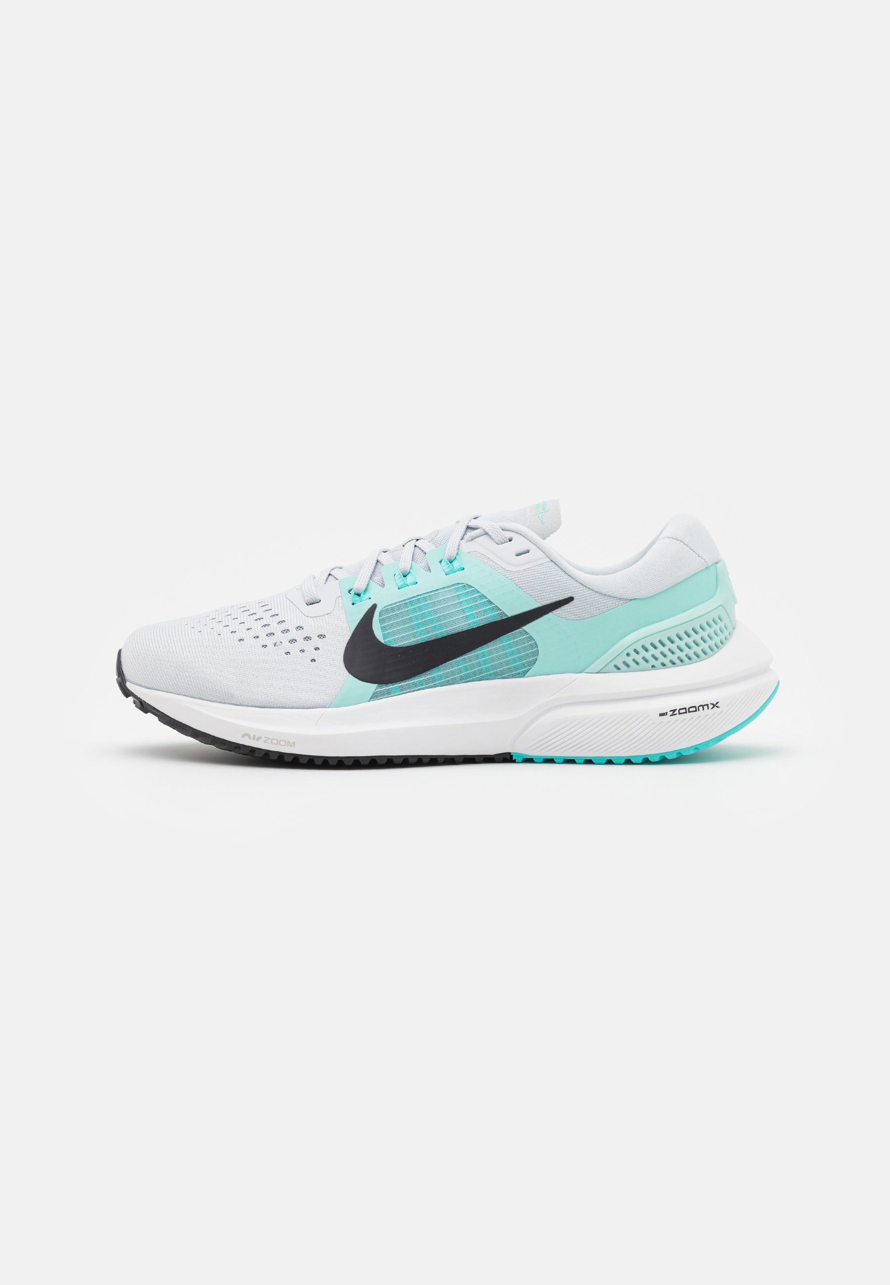 Nike Performance AIR ZOOM VOMERO 15 - Hardloopschoenen neutraal - pure  platinum/oil grey/light dew/aurora green/white/Grijs - Zalando.nl