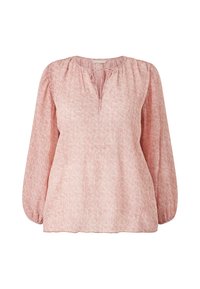 Ellos Plus collection Bluse - rosa mit weißen blumen