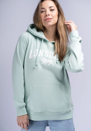 BALNACOIL - Hoodie - pastel green white