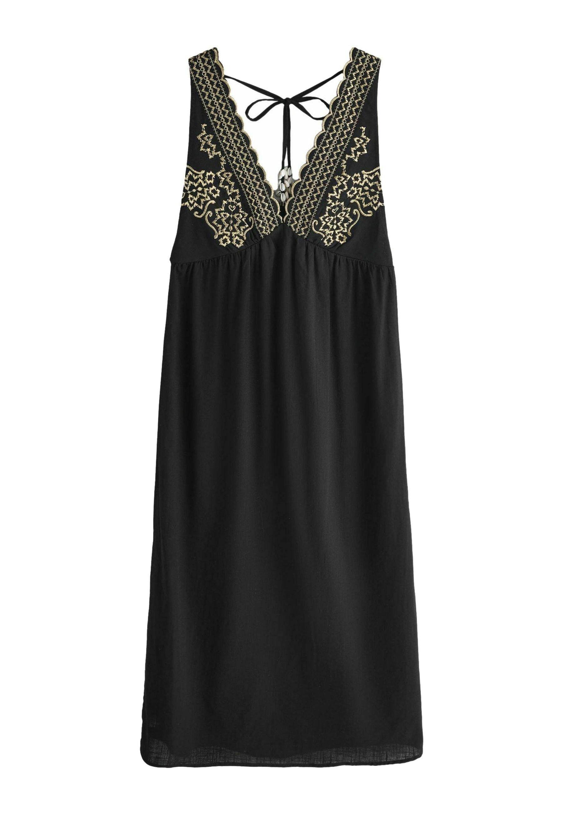 Rockett St George REGULAR FIT - DOBBY EMBROIDERED BEACH WITH A TOUCH OF -  Maxi dress - black - Zalando