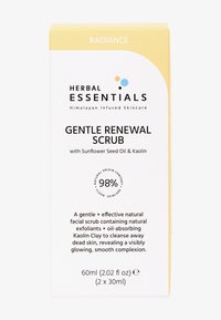 Herbal Essentials GENTLE RENEWAL SCRUB WITH WALNUT SHELL POWDER AND KAOLIN DELUXE  - Exfoliant