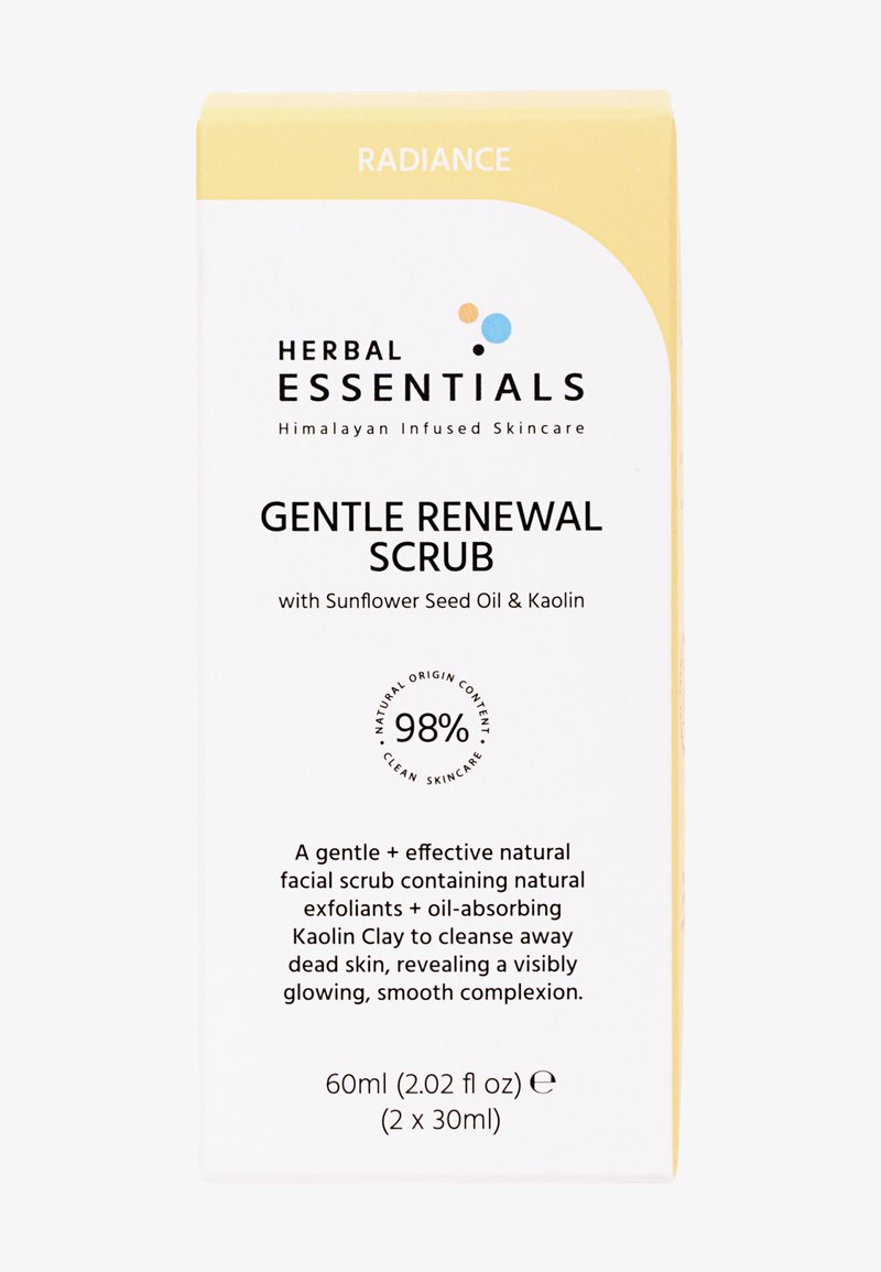 Herbal Essentials GENTLE RENEWAL SCRUB WITH WALNUT SHELL POWDER AND KAOLIN DELUXE - Exfoliant