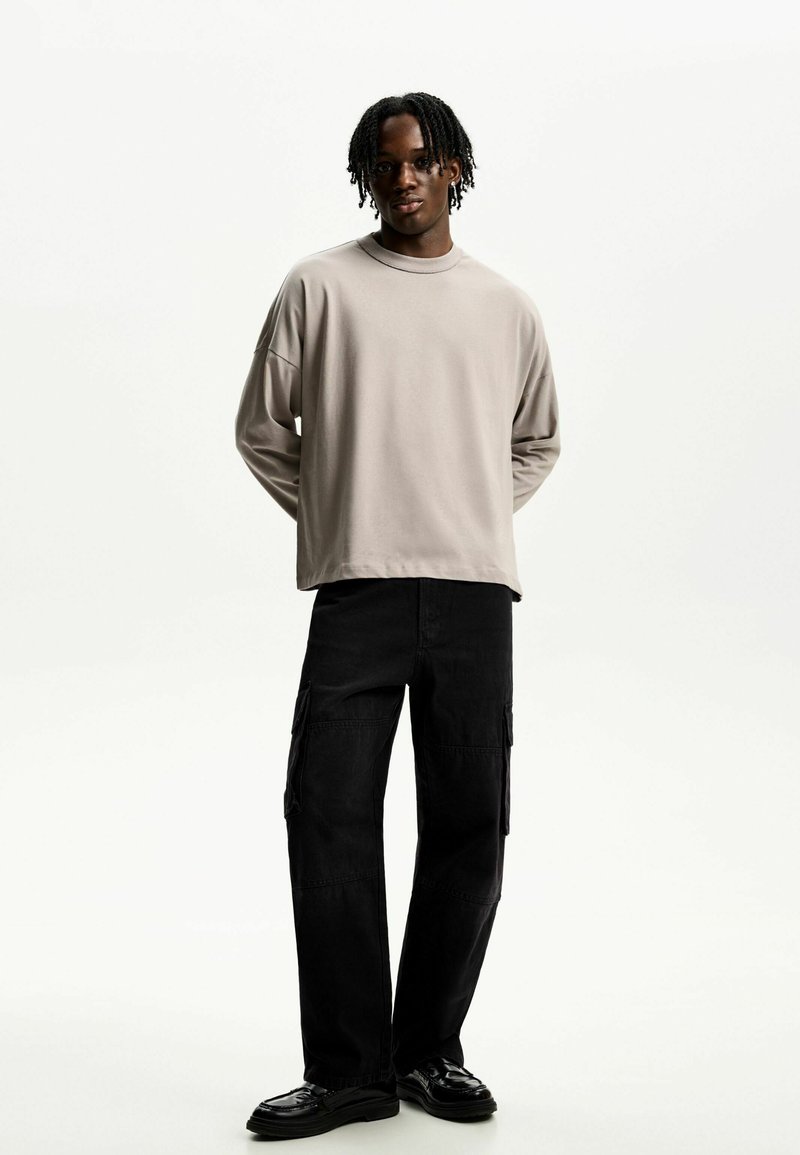 Bershka Baggy jeans zwart Bershka Baggy jeans zwart