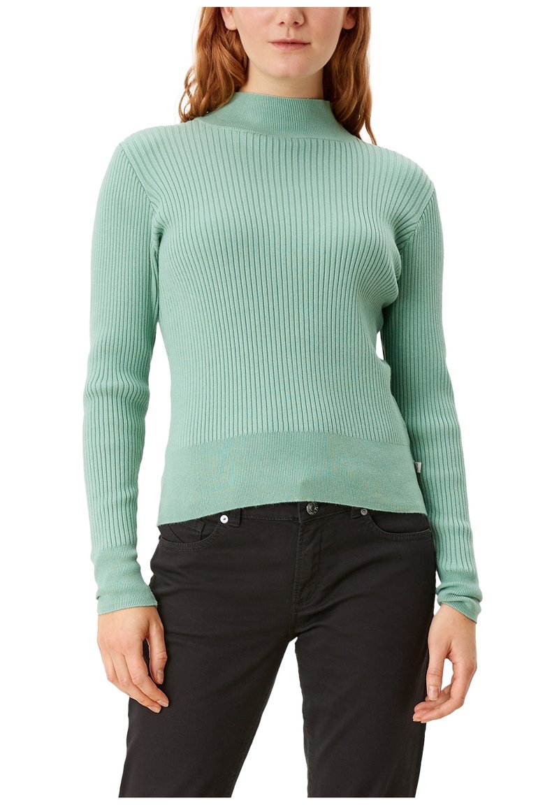 Damen Strickjacken | QS by s.Oliver DE TEXTURE CÔTELÉE Strickpullover light green/grün - IX26699 Damen Strickjacken | QS by s.Oliver DE TEXTURE CÔTELÉE Strickpullover light green/grün - IX26699