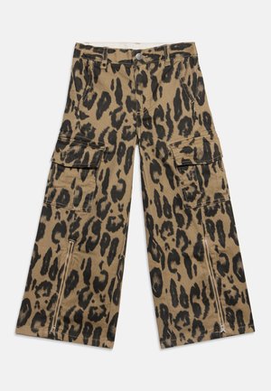 Stella McCartney Kids, TROUSERS - Παντελόνι cargo - nocciola/nero