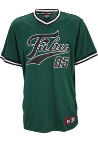 FUBU VARSITY  - Marškinėliai su spaudiniu - dark green
