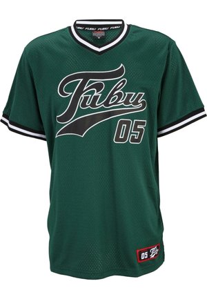 FUBU VARSITY  - Printtipaita - dark green