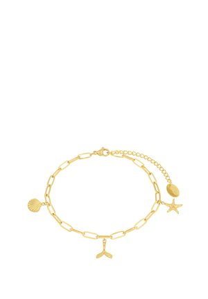 MUSCHEL SEESTERN - Tobillera - gold-coloured