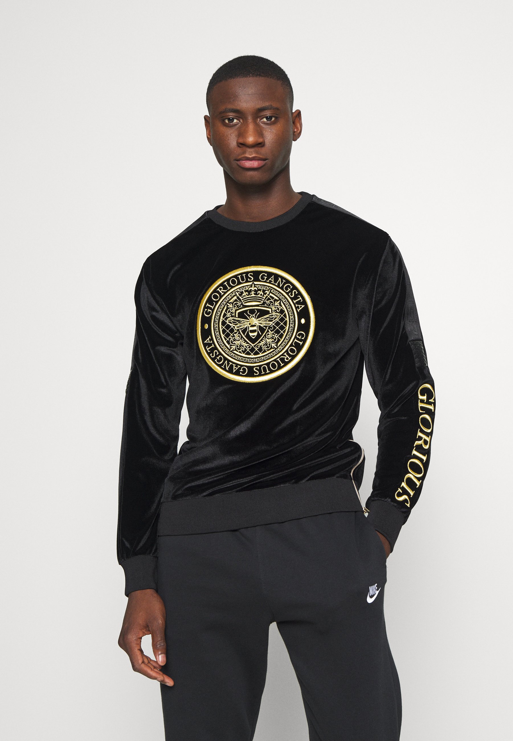 Glorious Gangsta MARENOCREW Sweatshirt black Zalando.at Glorious Gangsta MARENOCREW Sweatshirt black Zalando.at
