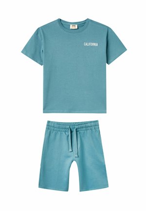 SET - Pantalones deportivos - blue