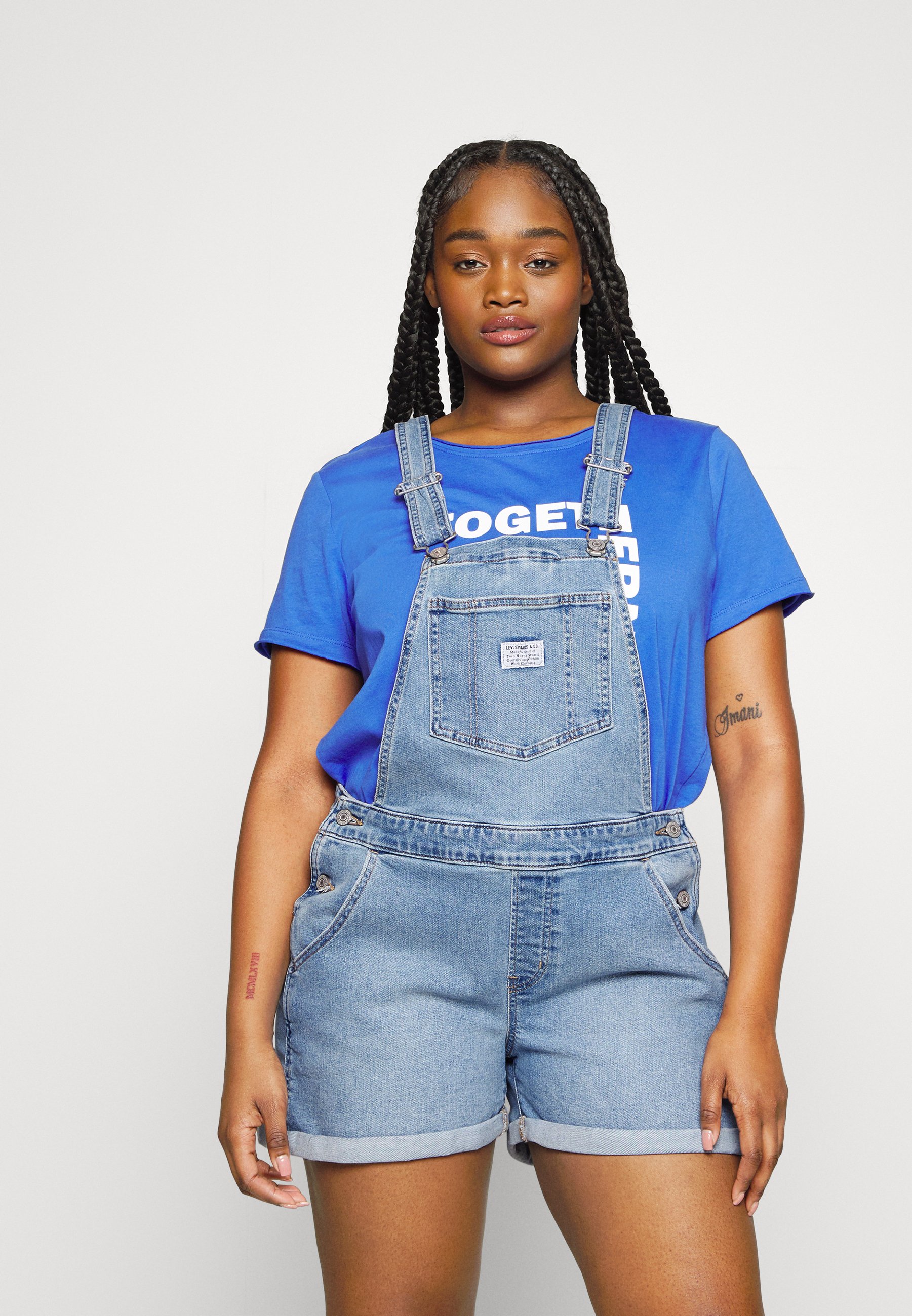 Top 40+ imagen levi's dungarees womens Thptnganamst.edu.vn