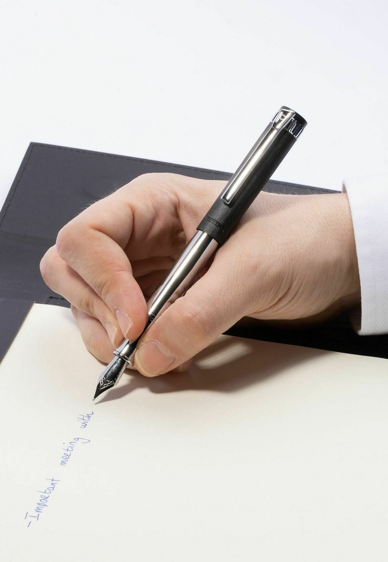 Festina FOUNTAIN PEN PRESTIGE CHROME BLACK - Altri accessori - black