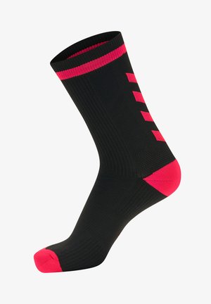 FUSSBALL  TEAMSPORT ELITE - Sportsokken - black diva pink