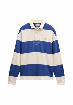 REGULAR FIT - LIGHTWEIGHT RUGBY CLUB - Pikkade varrukatega topp - cream blue
