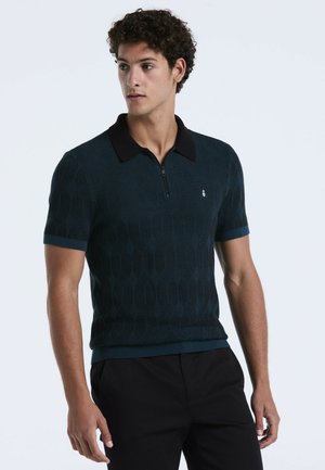 SHORT SLEEVE QUARTER  - Poloshirt - reflecting pond