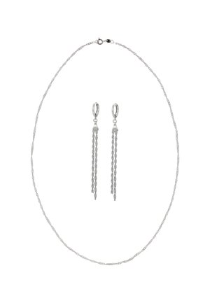 SET - Øreringe - silver-coloured