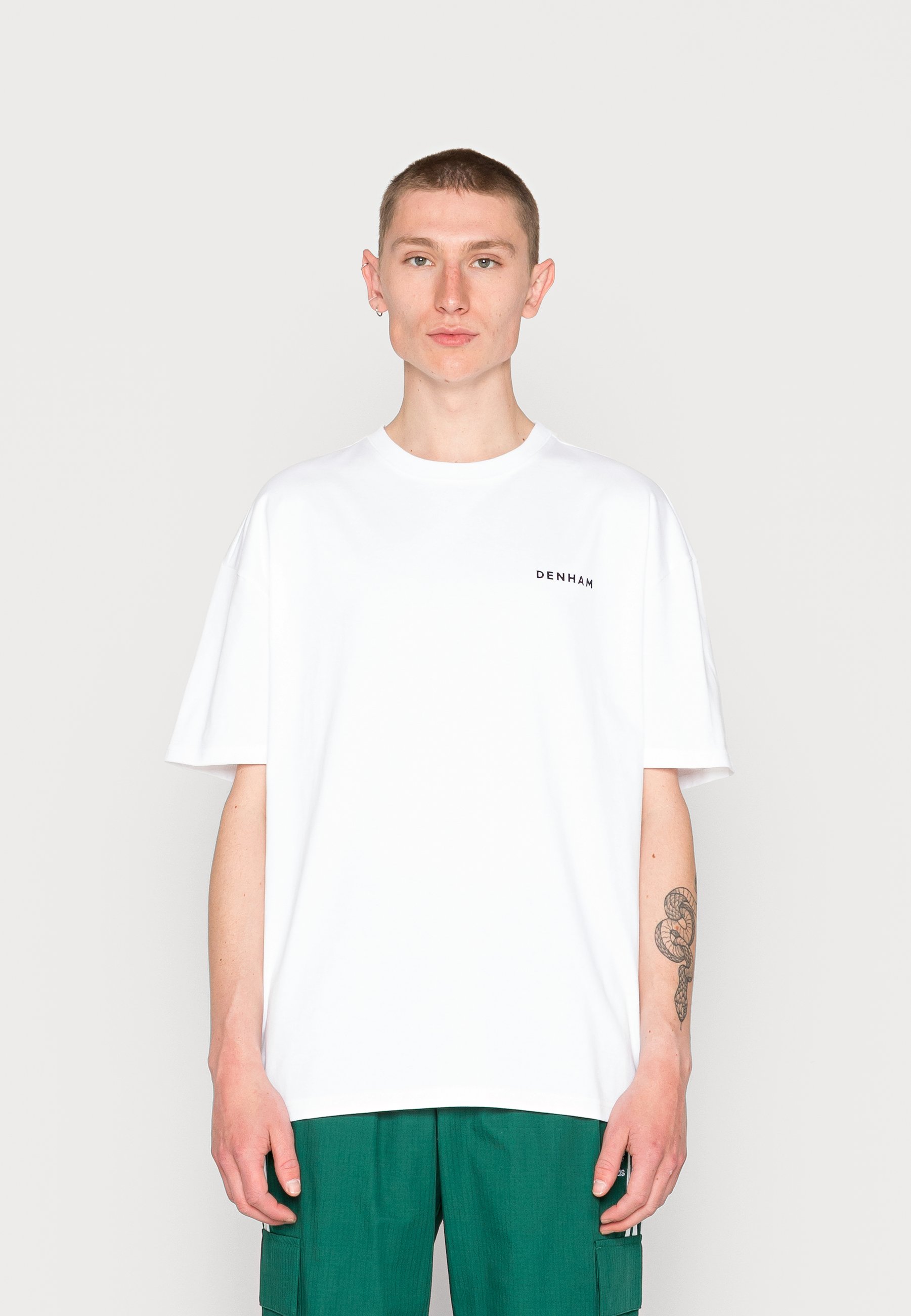 Denham OCATA BOX TEE UNISEX - Print T 