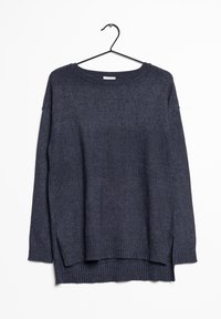 VILA Stickad tröja - blue