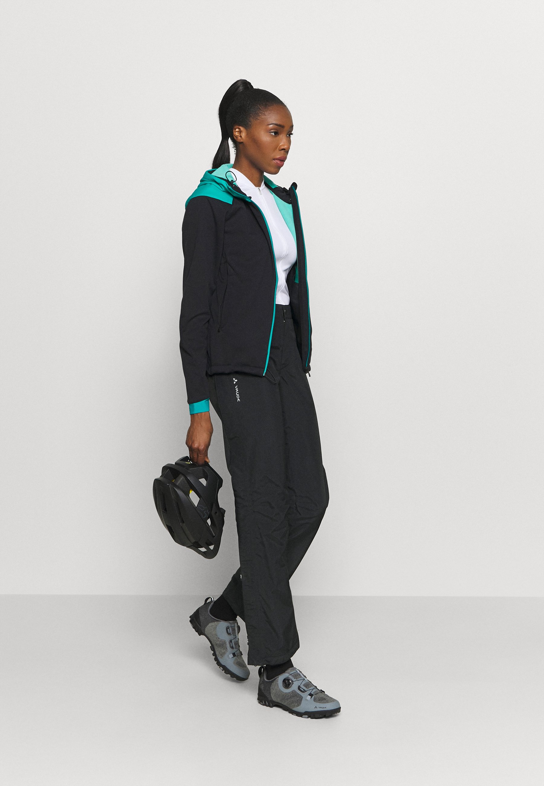 Vaude WOMENS YARAS RAIN ZIP PANTS III 