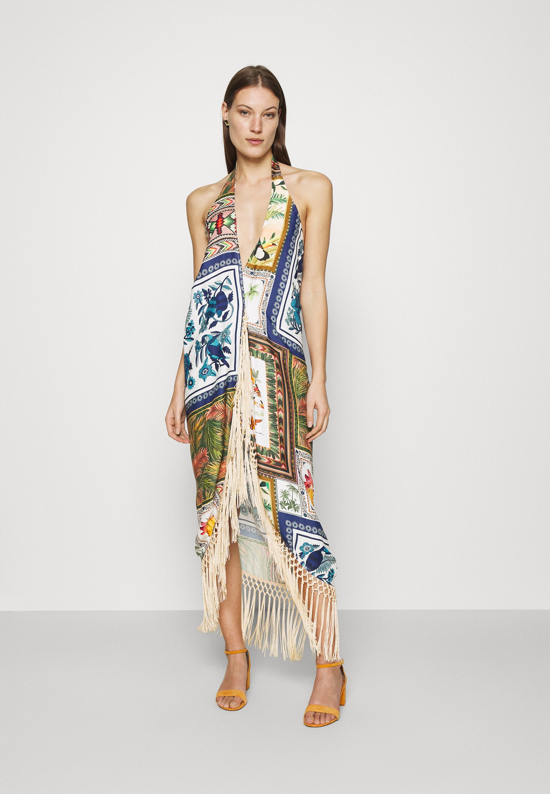 Farm Rio MIXED SCARFS CROSSED FRONT 