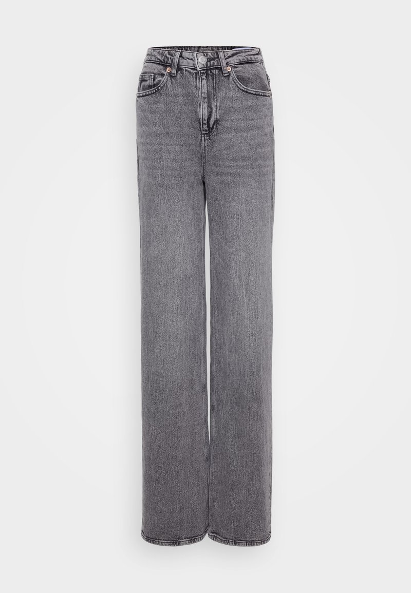Vero Moda Tall VMTESSA WIDE - Pernera ancha - medium grey denim/denim ...