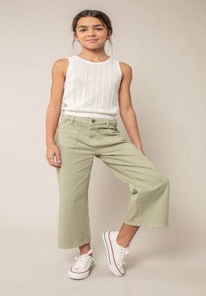 DEELUXE ORIGINAL LILOO - Relaxed fit jeans - light tilleul