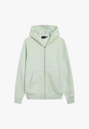 Caspara, W. ALL-STAR ZIP HOODIE - Sweatjakke - pistachio