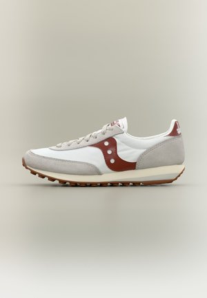 Saucony TRAINER 80 - Αθλητικά παπούτσια - white/maroon
