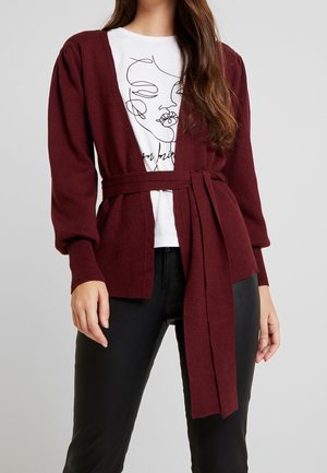 VILA, Gilet - dark red