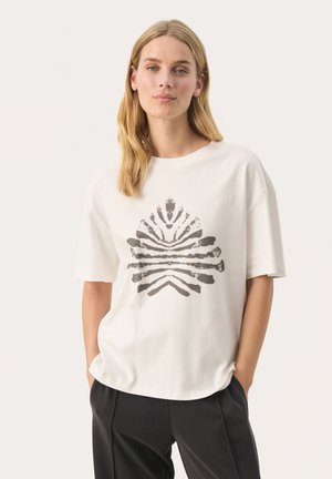JAMINA - T-Shirt print - tofu grey graphic print