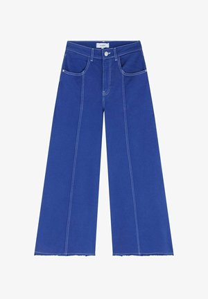 Scalpers STITCHING - Jeans a zampa - blue