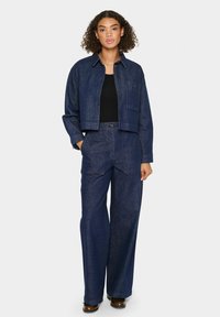 Saint Tropez GWYNNETHSZ  - Trapezaste traperice - dark blue denim