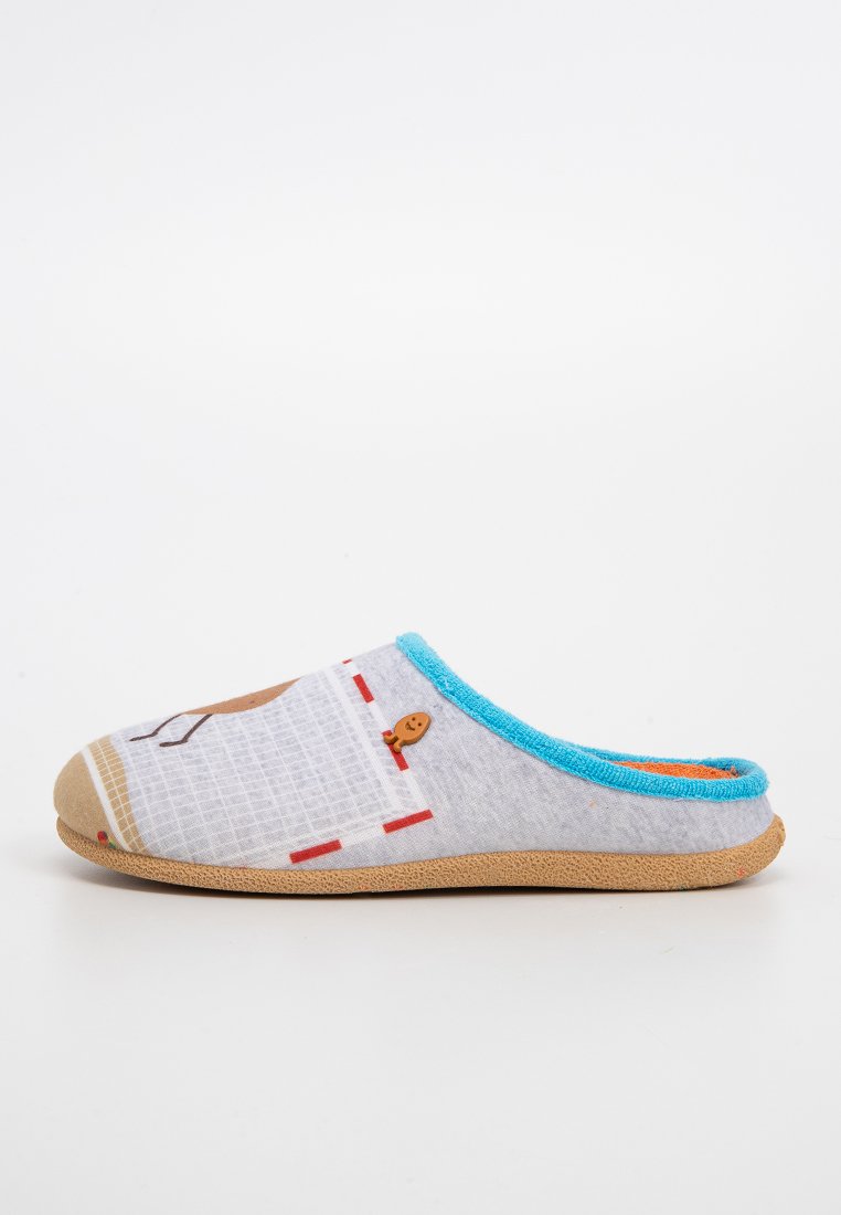 Hot Potatoes Pantoffels lichtgrijs
