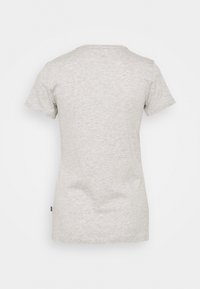 Puma LOGO TEE - Sports T-shirt - light gray heather
