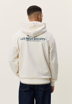 Les Deux, EXHIBITION HOODIE - Sportska majica - eggnog white