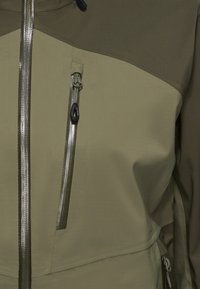Mammut GUIDE HOODED - Hardshell jacket - marsh dark marsh