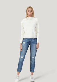 Herrlicher - SHYRA CROPPED - Slim fit jeans - blue Thumbnail Image 1