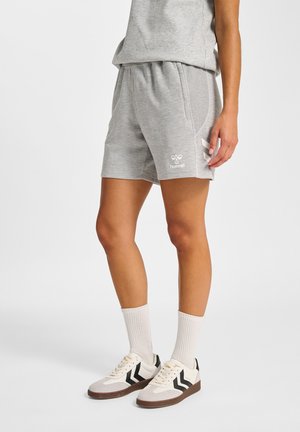 Hummel MOVE 2.0 - Korte sportsbukser - grey melange