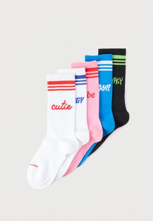 5 PACK UNISEX - Șosete - pink