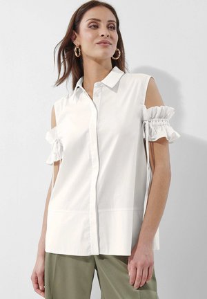 Hemdbluse - offwhite