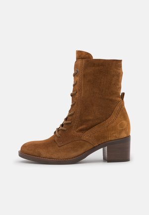 Snörstövletter - brown