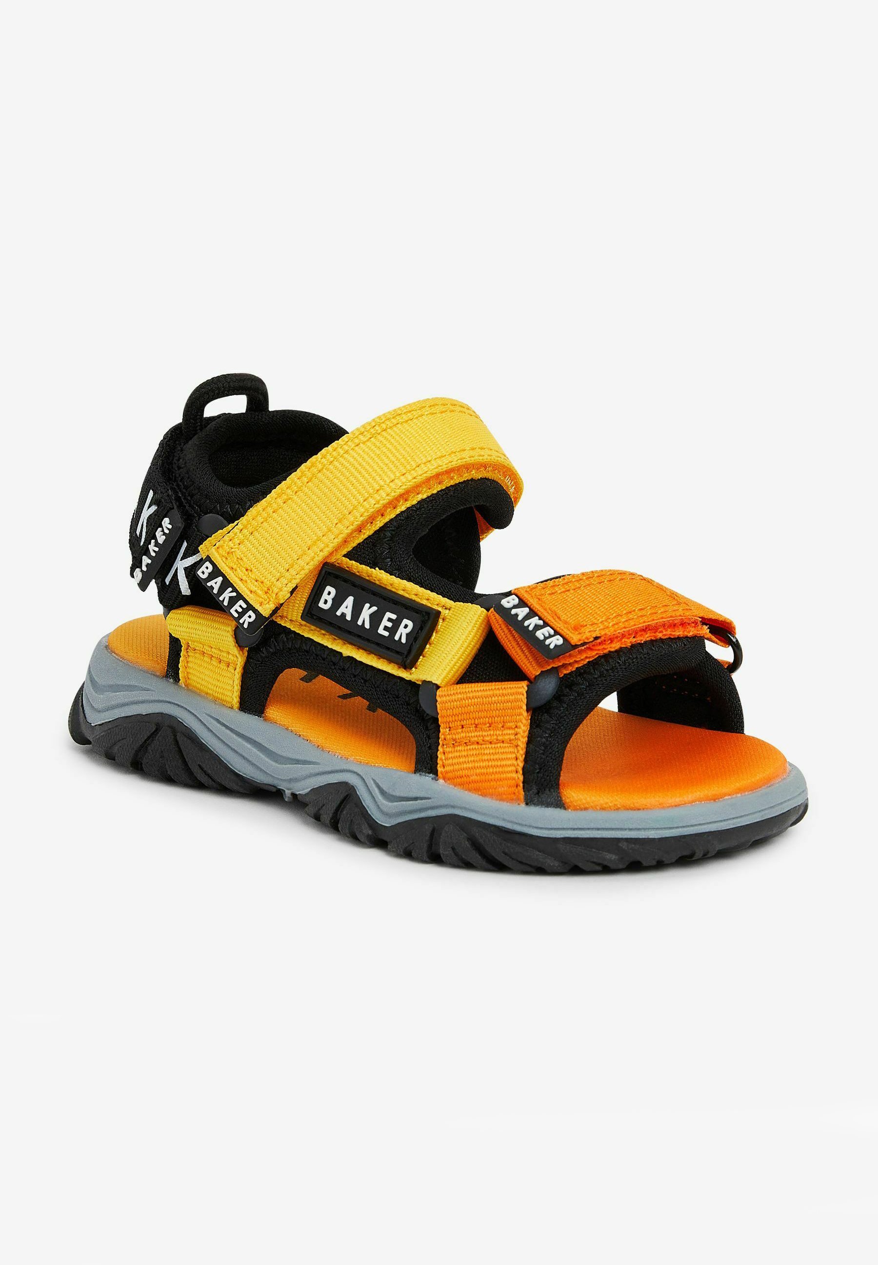TREKKER - Walking sandals - orange 